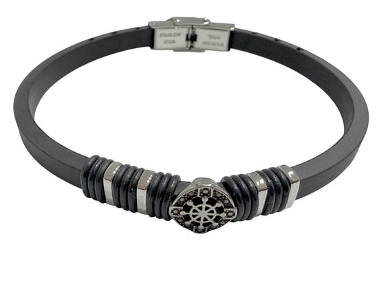 Bracciale Domar Uomo Bracciale acciaio in Acciaio BR 6935 - BR 6935